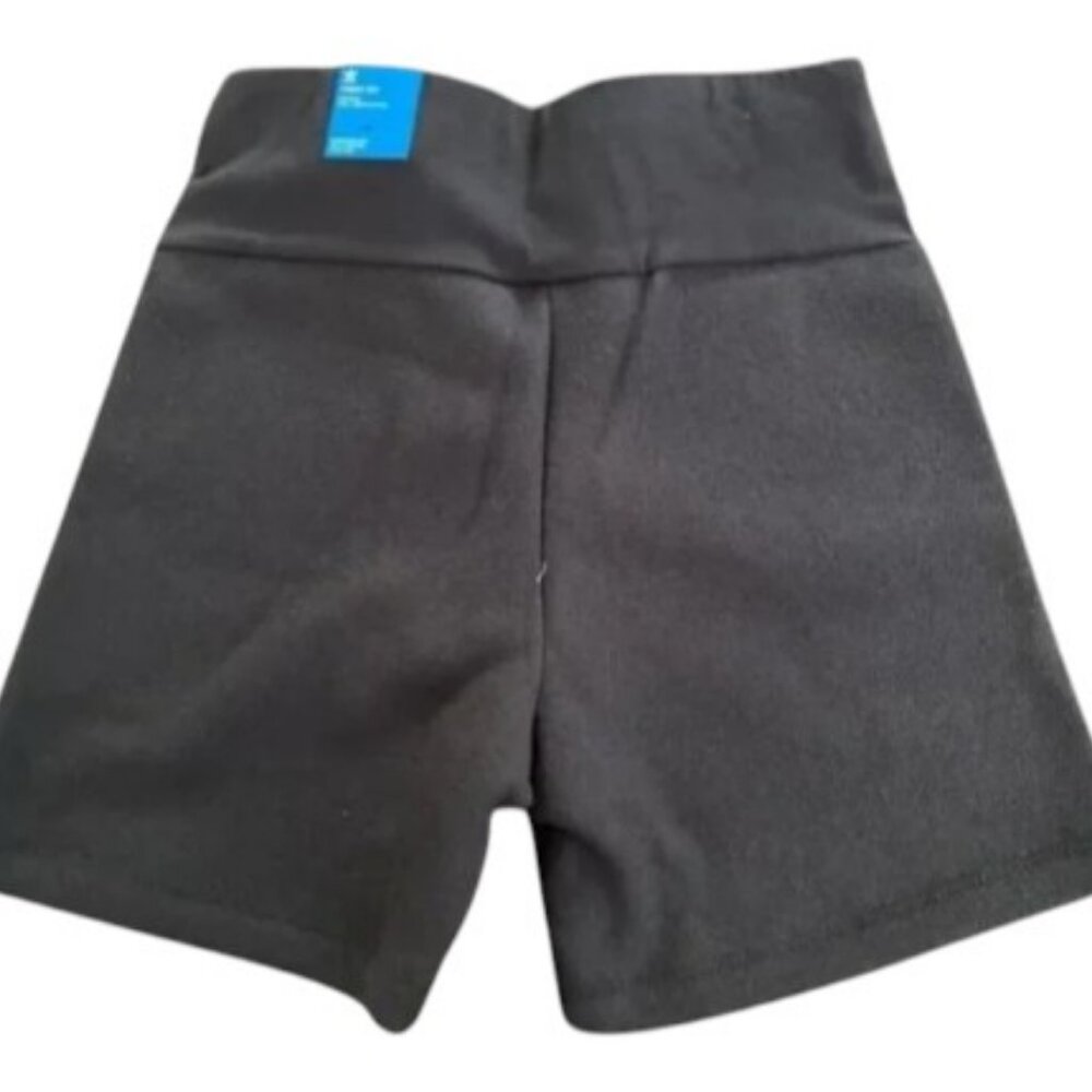 Adidas black booty ribbed tight noir shorts size M - Picture 4 of 6
